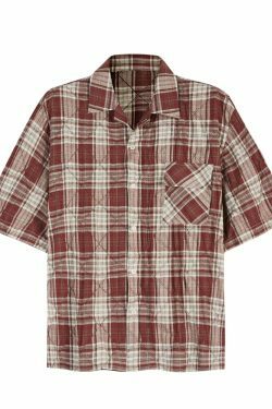 Coquette Aesthetic Oversized Plaid Shirt for Women - Y2K Fashion Statement Piece