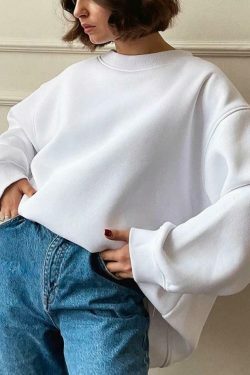 Coquette Aesthetic Oversized Sweatshirt - Y2K Fashion Grunge Style Cute Tops & Pastel Goth Outfits