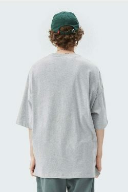 Coquette Aesthetic Oversized Tee: Y2K Fashion with Grunge & Pastel Goth Vibes