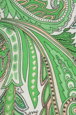 Coquette Aesthetic Paisley Print Tassel Hem Shorts