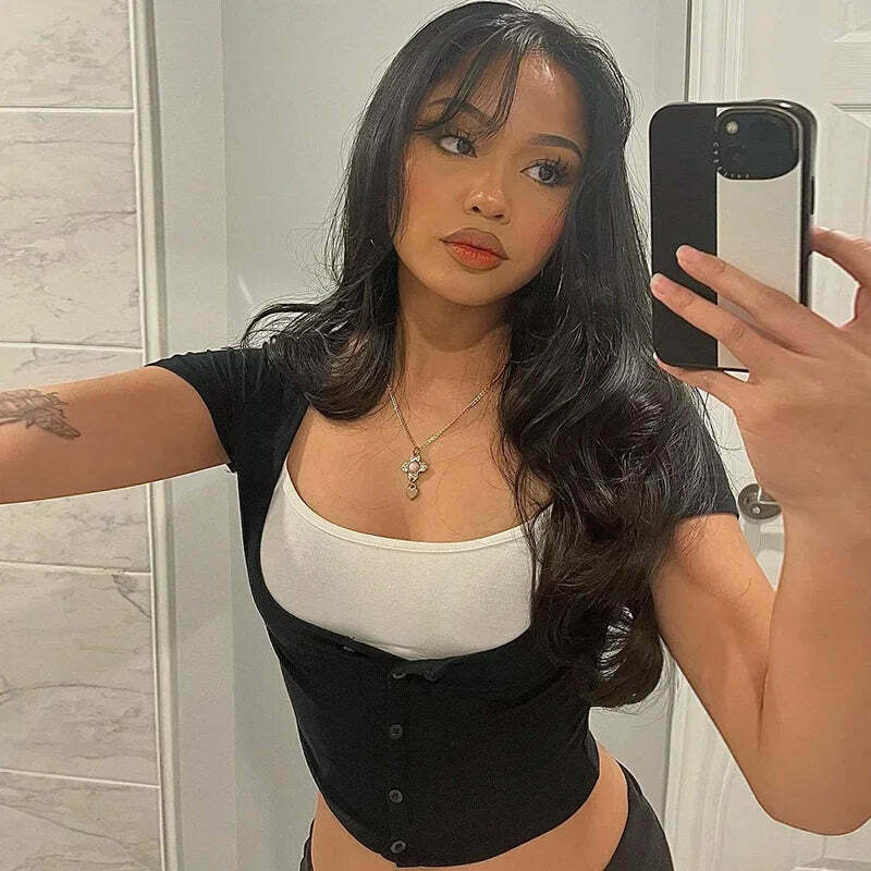 Coquette Aesthetic Panache Crop Top - Y2K Fashion with Grunge Style and Pastel Goth Vibes