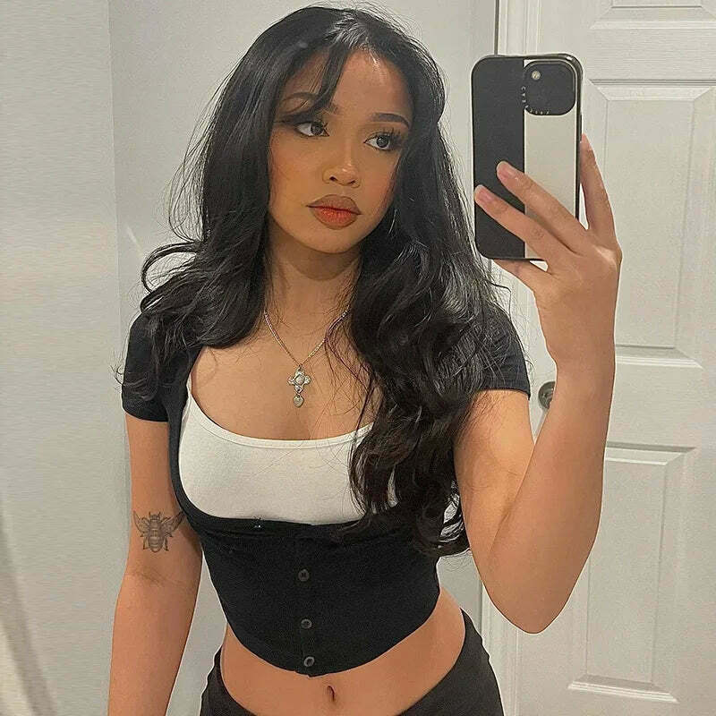 Coquette Aesthetic Panache Crop Top - Y2K Fashion with Grunge Style and Pastel Goth Vibes