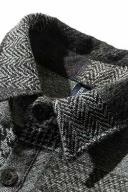 Coquette Aesthetic Patchwork Overshirt: Y2K Fashion with Grunge Style, Cute Tops, Pastel Goth