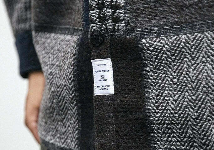 Coquette Aesthetic Patchwork Overshirt: Y2K Fashion with Grunge Style, Cute Tops, Pastel Goth Coquette Aesthetic Patchwork Overshirt: Y2K Fashion with Grunge Style, Cute Tops, Pastel Goth