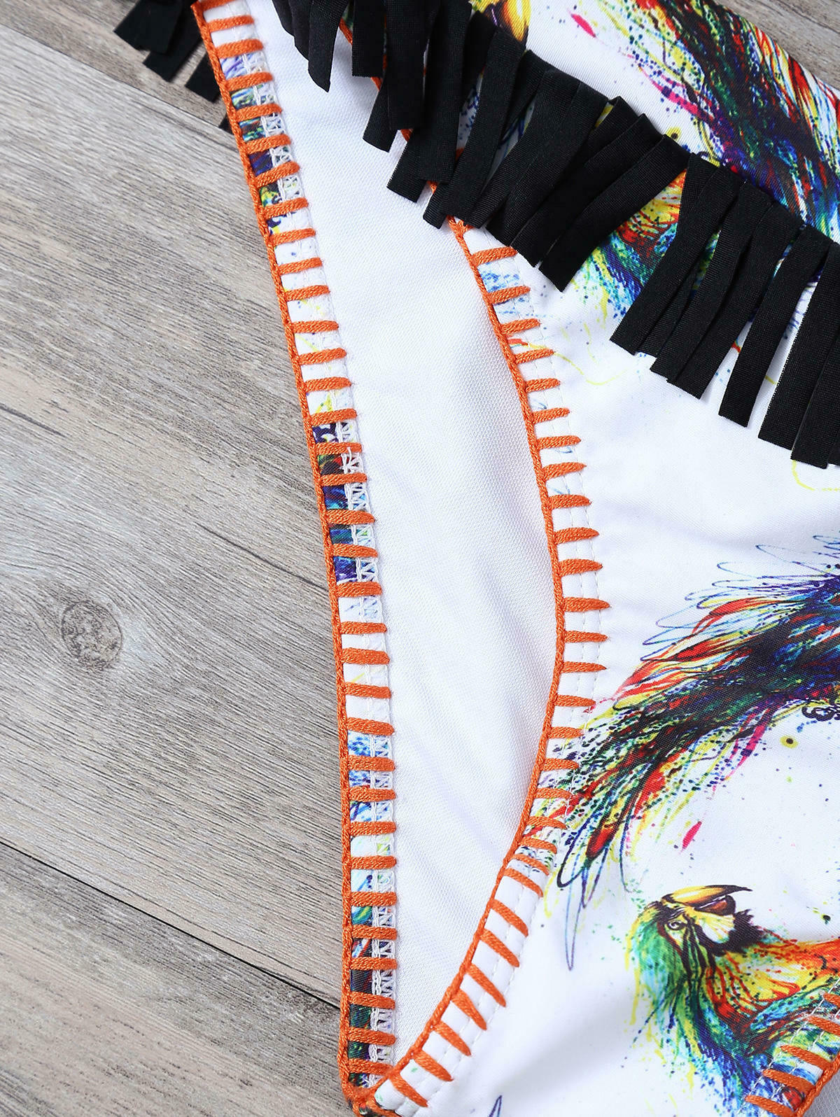 Coquette Aesthetic Plaid Bikini Set: Stunning Top with Ladder Cut Thong - Y2K Fashion