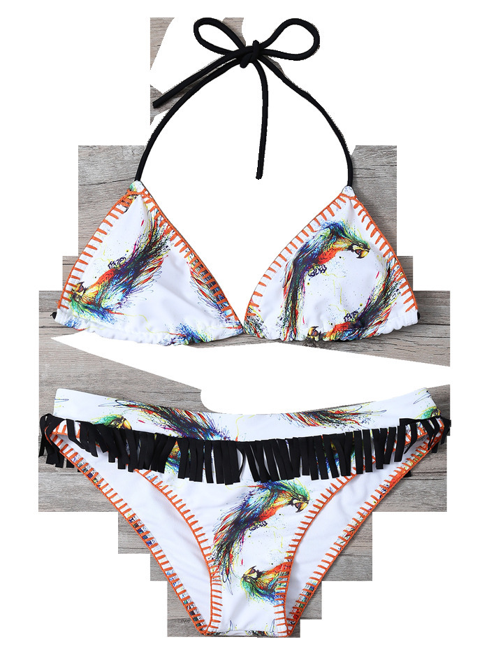 Coquette Aesthetic Plaid Bikini Set: Stunning Top with Ladder Cut Thong - Y2K Fashion