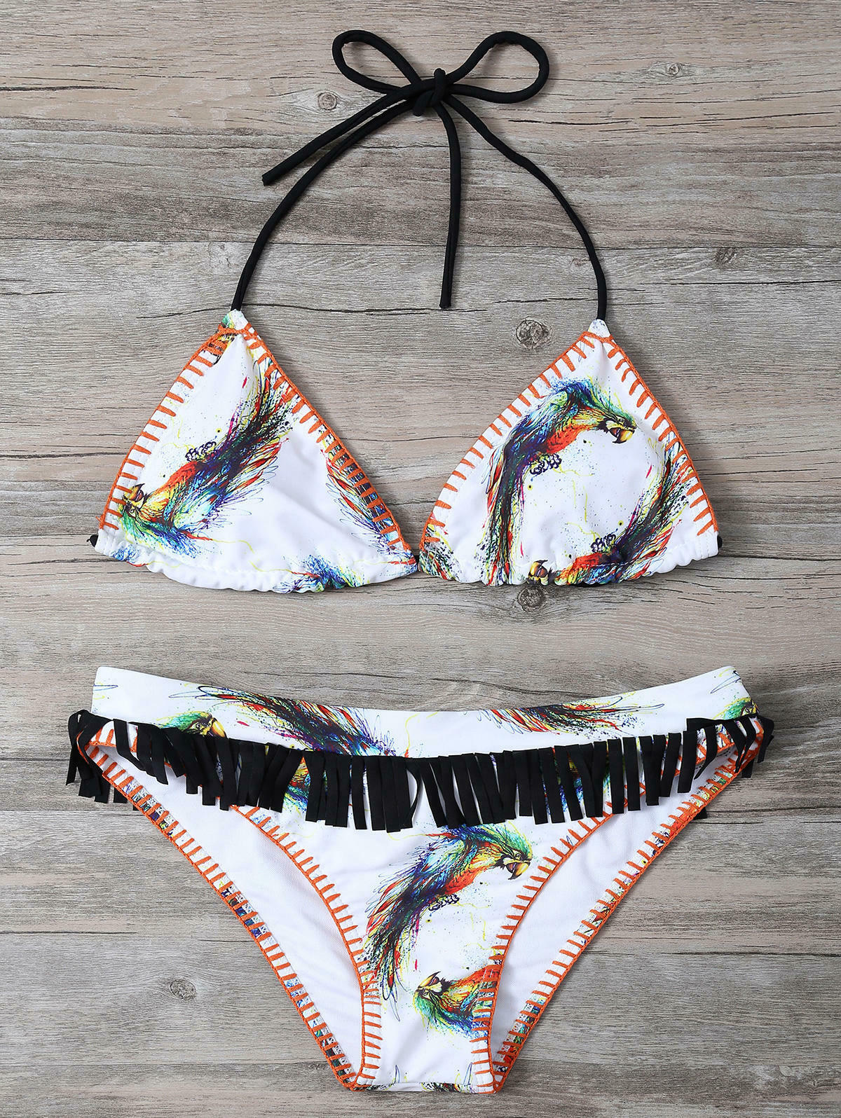 Coquette Aesthetic Plaid Bikini Set: Stunning Top with Ladder Cut Thong - Y2K Fashion