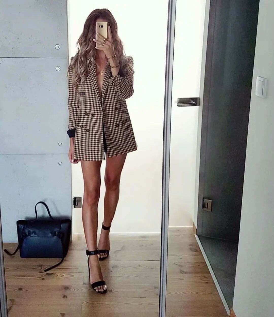 Coquette Aesthetic Plaid Harmony Coat - Y2K Fashion Grunge Style Cute Tops & Cargo Skirt Coquette Aesthetic Plaid Harmony Coat - Y2K Fashion Grunge Style Cute Tops & Cargo Skirt