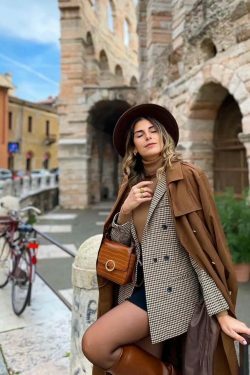 Coquette Aesthetic Plaid Harmony Coat - Y2K Fashion Grunge Style Cute Tops & Cargo Skirt