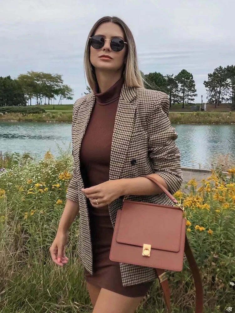 Coquette Aesthetic Plaid Harmony Coat - Y2K Fashion Grunge Style Cute Tops & Cargo Skirt Coquette Aesthetic Plaid Harmony Coat - Y2K Fashion Grunge Style Cute Tops & Cargo Skirt