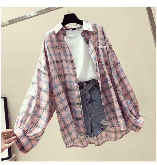 Coquette Aesthetic Plaid Shirt - Y2K Fashion Women's Grunge Style Top Coquette Aesthetic Plaid Shirt - Y2K Fashion Women's Grunge Style Top