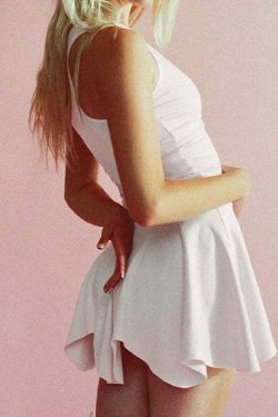 Coquette Aesthetic Pleat Sway Mini Dress - Y2K Fashion Women's Clothing