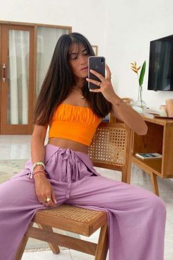 Coquette Aesthetic Pleated Cami: Y2K Fashion Top - Grunge Style, Pastel Goth, Cute Tops, Cargo Skirt