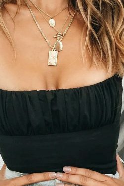 Coquette Aesthetic Pleated Cami: Y2K Fashion Top - Grunge Style, Pastel Goth, Cute Tops, Cargo Skirt