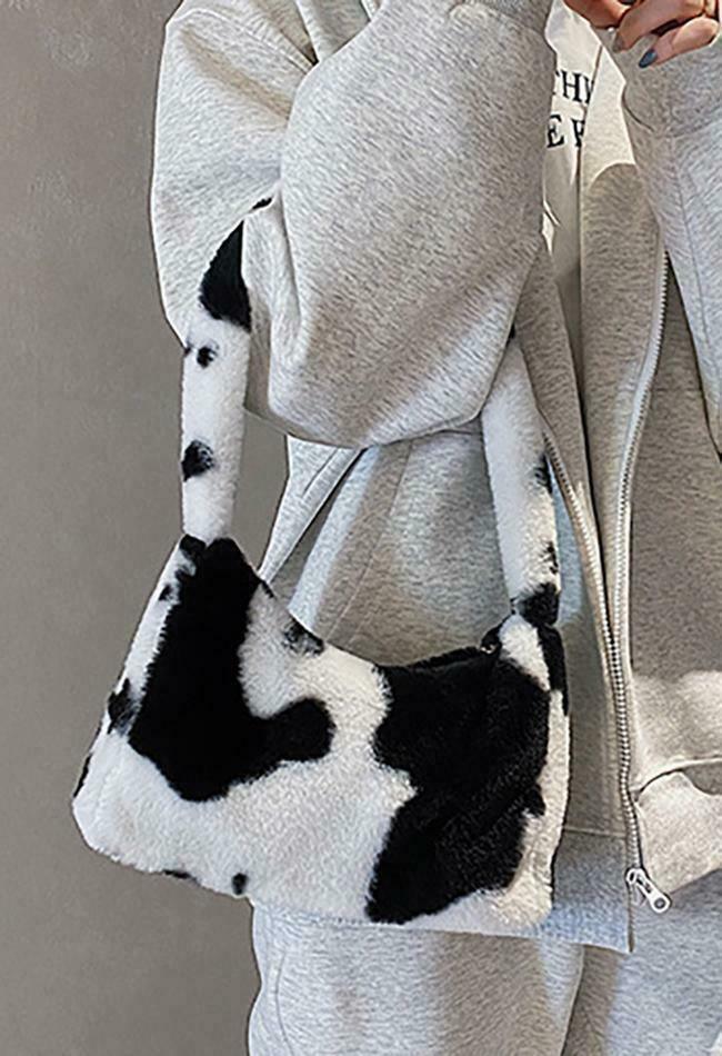 Coquette Aesthetic Plush Shoulder Bag - Y2K Fashion Statement with Grunge and Pastel Goth Vibes Coquette Aesthetic Plush Shoulder Bag - Y2K Fashion Statement with Grunge and Pastel Goth Vibes