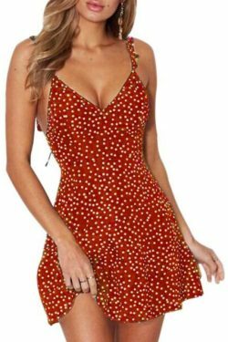 Coquette Aesthetic Polka Dot Ruffled Cami Dress - Y2K Fashion Statement Piece