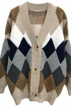 Coquette Aesthetic Puff Sleeve Loose Sweater - Y2K Fashion Women's Clothing