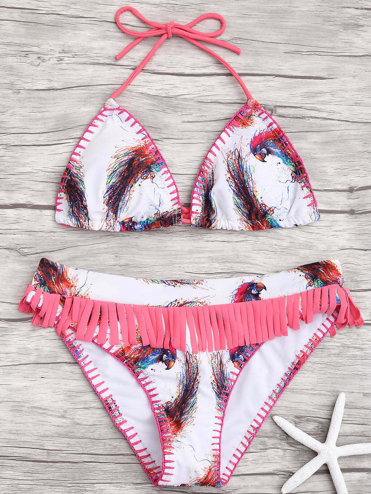 Coquette Aesthetic Pumpkin Wrap Bikini for Women - Y2K Fashion Cute Tops & Grunge Style