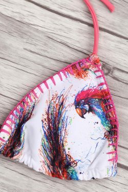 Coquette Aesthetic Pumpkin Wrap Bikini for Women - Y2K Fashion Cute Tops & Grunge Style