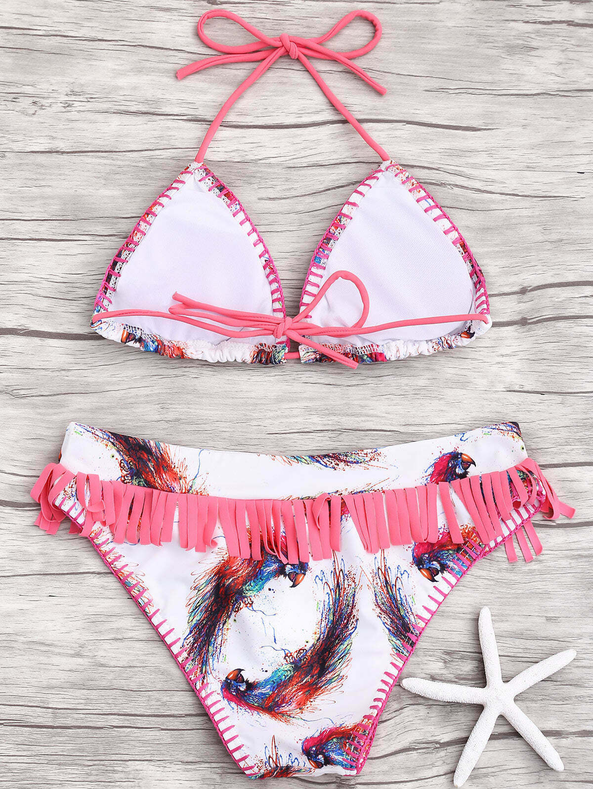 Coquette Aesthetic Pumpkin Wrap Bikini for Women - Y2K Fashion Cute Tops & Grunge Style