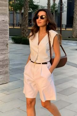 Coquette Aesthetic Reina V-Neck Sleeveless Waistcoat - Y2K Fashion Women's Clothing