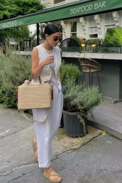 Coquette Aesthetic Reina V-Neck Sleeveless Waistcoat - Y2K Fashion Women's Clothing