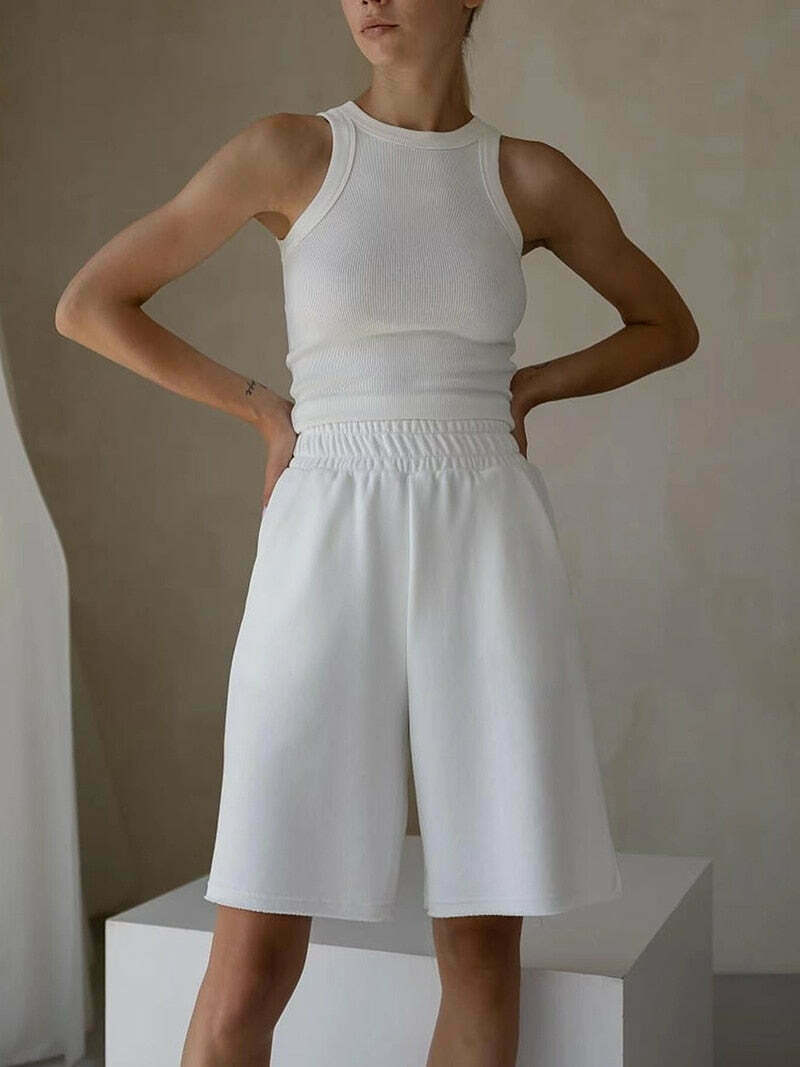 Coquette Aesthetic Remy Patchwork Shorts Set - Y2K Fashion Outfit Coquette Aesthetic Remy Patchwork Shorts Set - Y2K Fashion Outfit