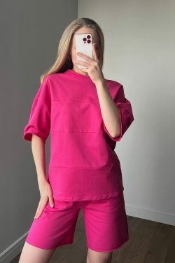 Coquette Aesthetic Remy Patchwork Shorts Set - Y2K Fashion Outfit