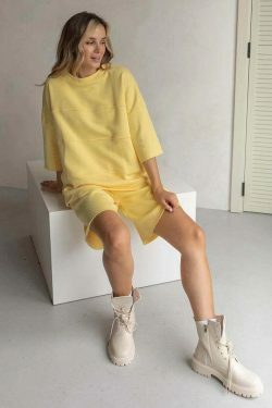 Coquette Aesthetic Remy Patchwork Shorts Set - Y2K Fashion Outfit