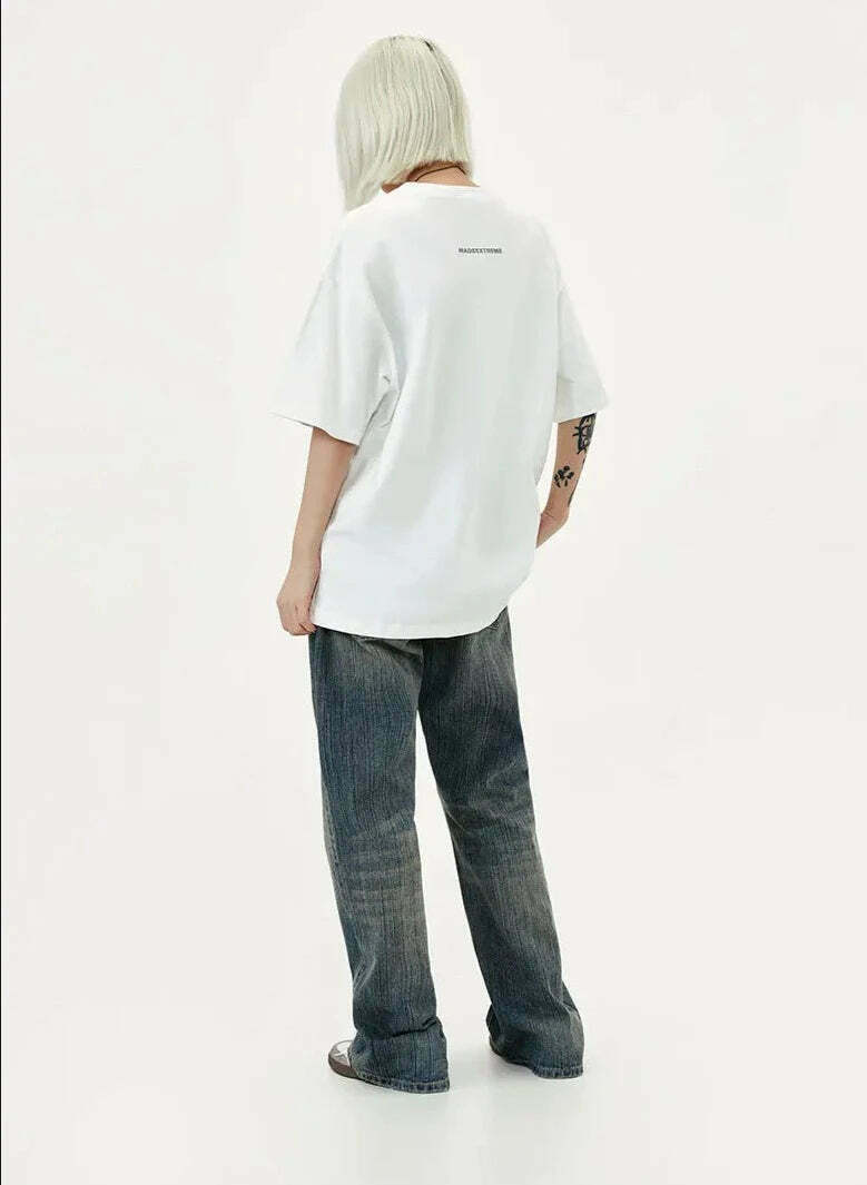 Coquette Aesthetic Rhinestone Slogan Tee - Y2K Fashion Statement for Women Coquette Aesthetic Rhinestone Slogan Tee - Y2K Fashion Statement for Women