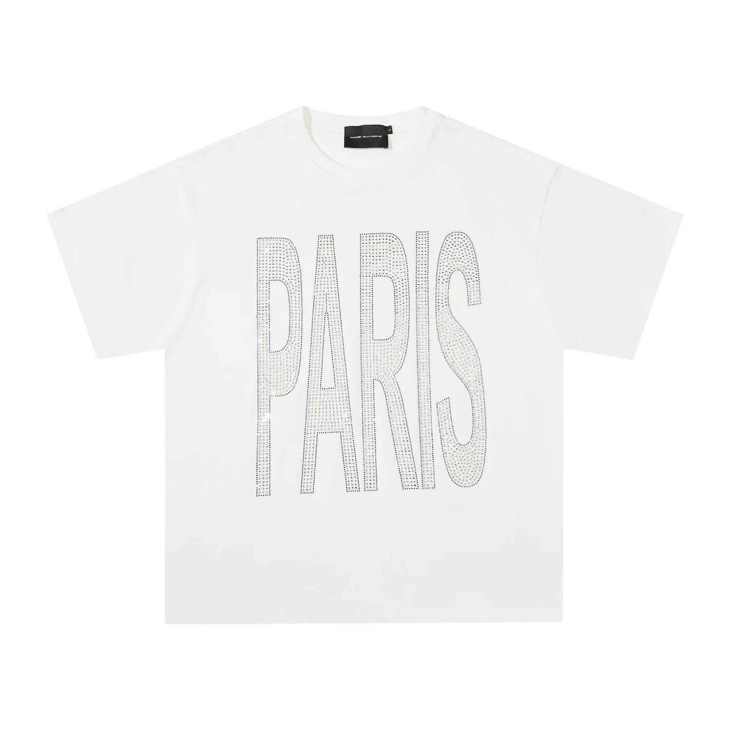 Coquette Aesthetic Rhinestone Slogan Tee - Y2K Fashion Statement for Women Coquette Aesthetic Rhinestone Slogan Tee - Y2K Fashion Statement for Women