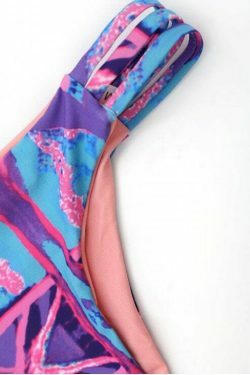 Coquette Aesthetic Ruched Bikini Set with Ladder Cut Detail