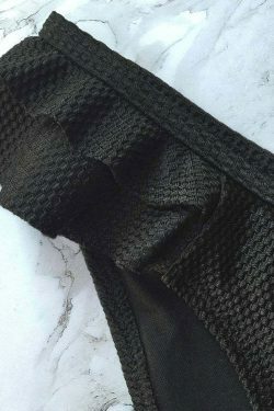 Coquette Aesthetic Ruffled Bikini Set - Y2K Fashion Swimwear