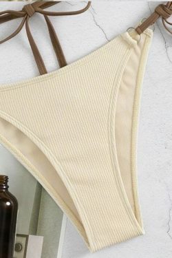 Coquette Aesthetic Ruffles Bikini Set - Y2K Fashion Swimwear