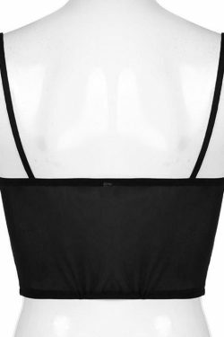 Coquette Aesthetic Sadie Corset Top - Y2K Fashion Grunge Style Cute Tops Pastel Goth Cargo Skirt