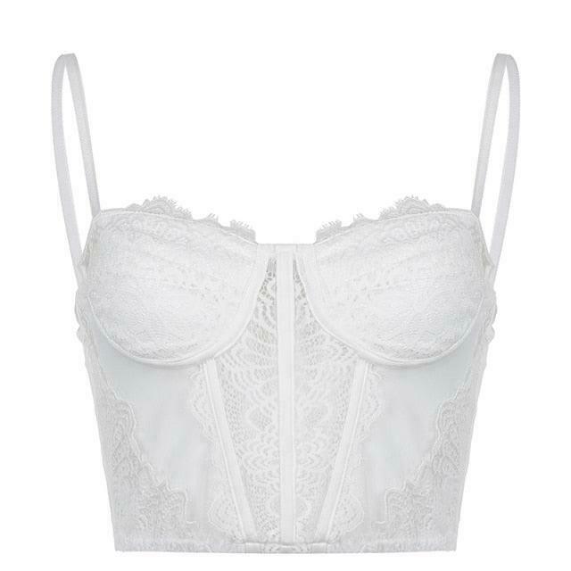 Coquette Aesthetic Sadie Corset Top - Y2K Fashion Grunge Style Cute Tops Pastel Goth Cargo Skirt