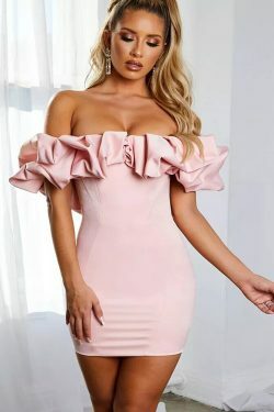 Coquette Aesthetic Sasha's Elegant Neckline Dress - Y2K Fashion Statement Piece