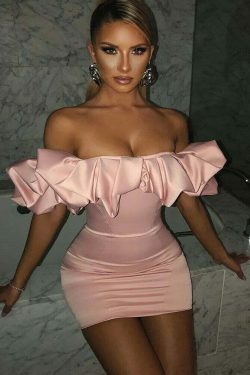 Coquette Aesthetic Sasha's Elegant Neckline Dress - Y2K Fashion Statement Piece