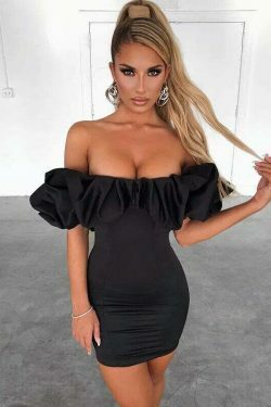 Coquette Aesthetic Sasha's Elegant Neckline Dress - Y2K Fashion Statement Piece