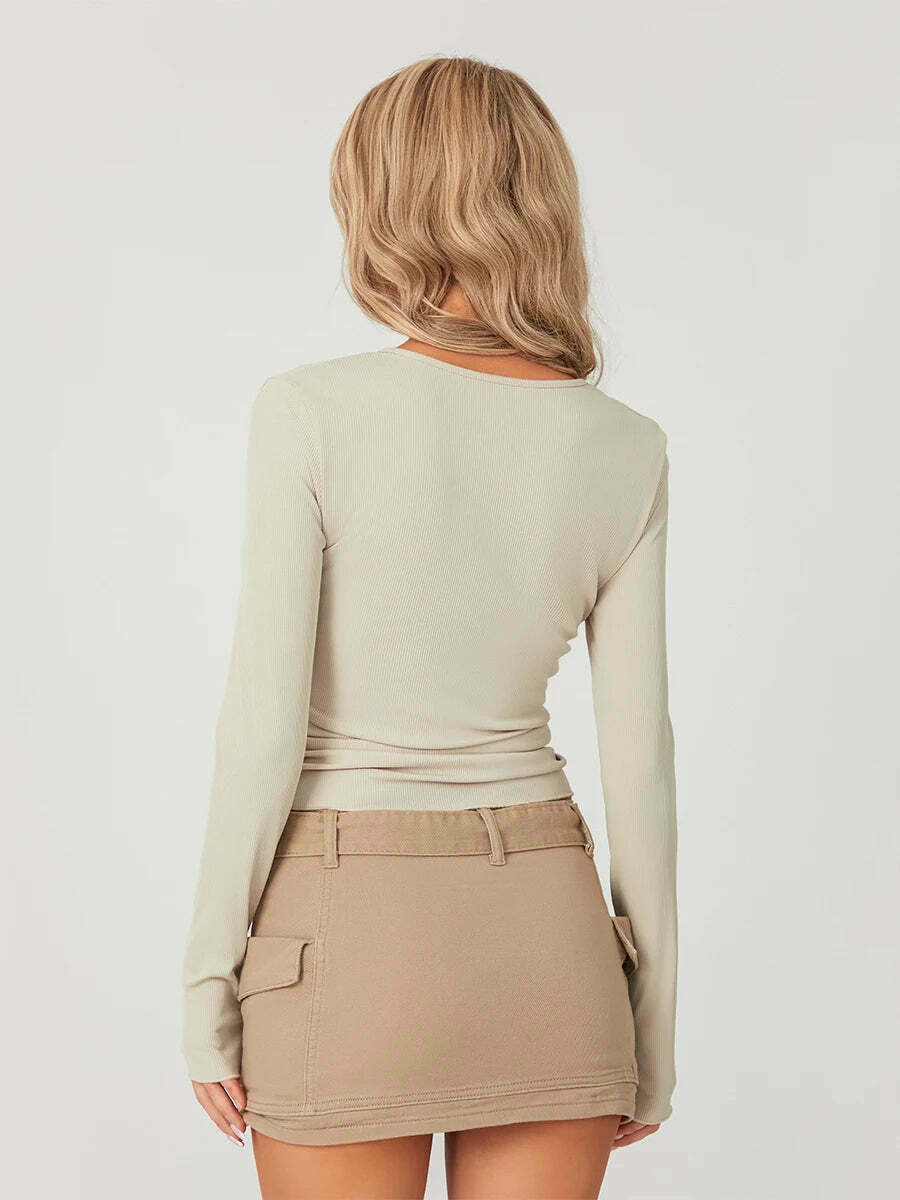 Coquette Aesthetic Sassy Classic Top - Y2K Fashion with Grunge Style, Cute Tops & Pastel Goth Vibes