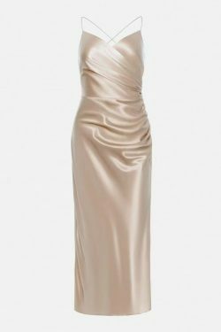 Coquette Aesthetic Satin Dress: Y2K Fashion with Grunge & Pastel Goth Vibes