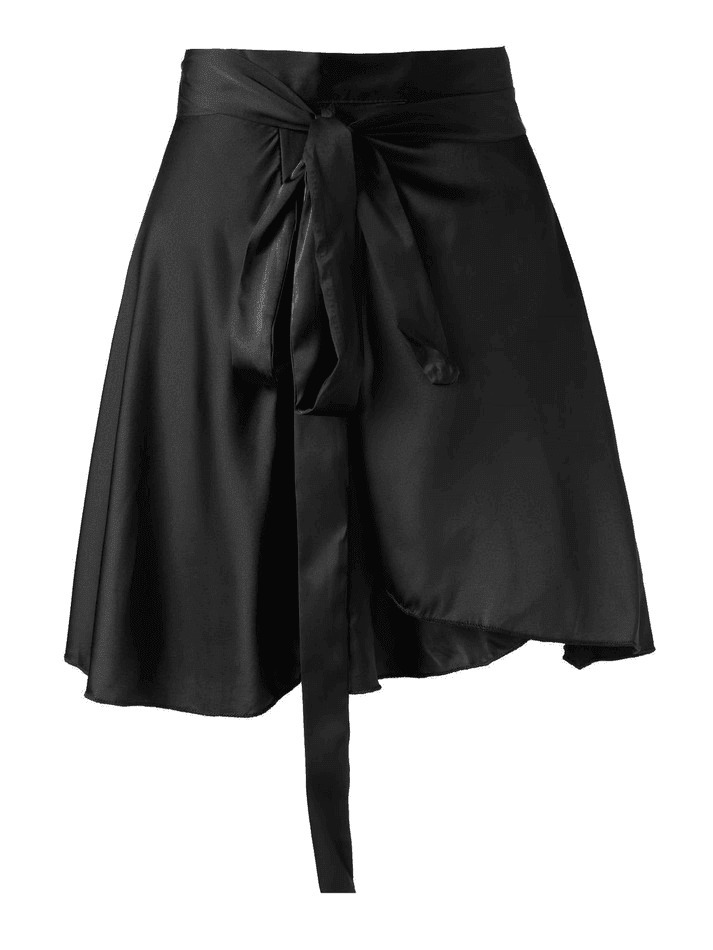 Coquette Aesthetic Satin Lace-Up Mini Skirt Coquette Aesthetic Satin Lace-Up Mini Skirt
