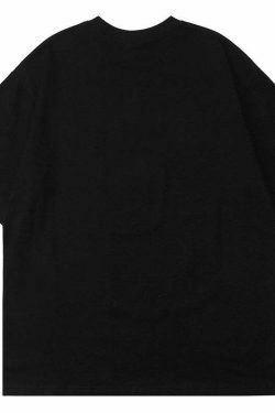 Coquette Aesthetic Shadow Graphic Print T-Shirt - Y2K Fashion Women's Top