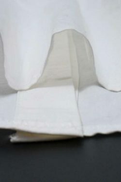 Coquette Aesthetic Shirt with Irregular Hem - Y2K Fashion Long Sleeve Blouse