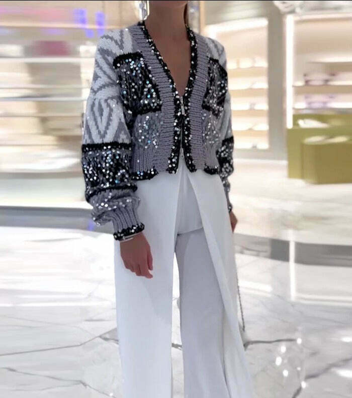 Coquette Aesthetic Short Sweater Jacket - Y2K Fashion Women's Clothing Coquette Aesthetic Short Sweater Jacket - Y2K Fashion Women's Clothing