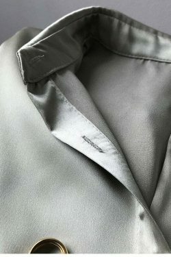 Coquette Aesthetic Simona Satin Shirt - Y2K Fashion Women's Top for Grunge & Pastel Goth Style