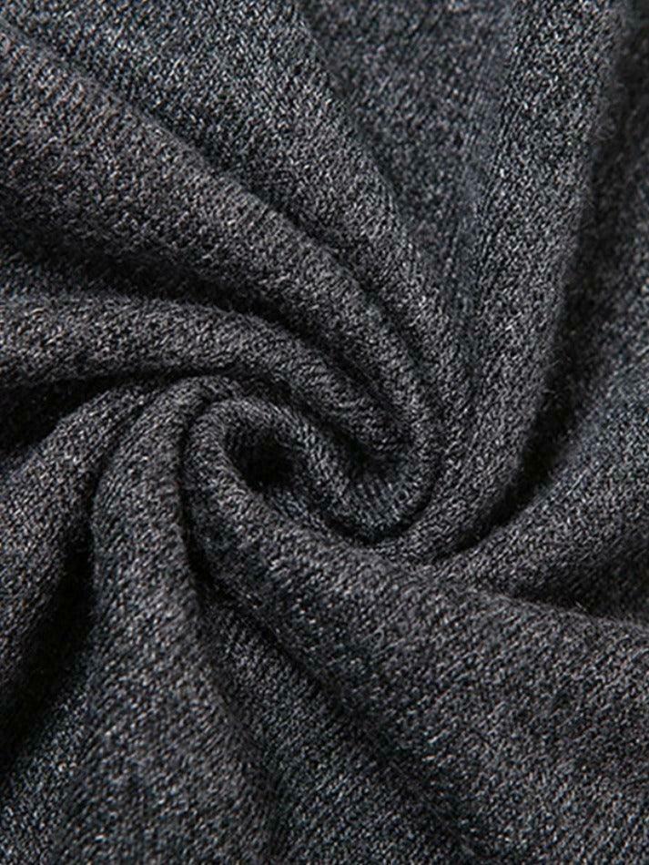 Coquette Aesthetic Slim Halter Sweater in Solid Color for Women - Y2K Fashion Statement