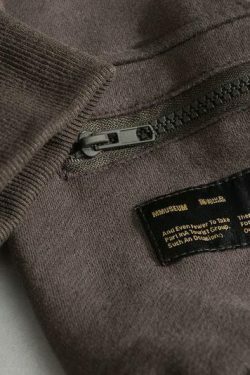 Coquette Aesthetic Smiley Zipper Hoodie - Y2K Fashion Grunge Style Cute Tops Pastel Goth