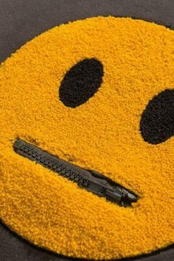 Coquette Aesthetic Smiley Zipper Hoodie - Y2K Fashion Grunge Style Cute Tops Pastel Goth