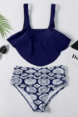 Coquette Aesthetic Snake Print Bandeau Bikini